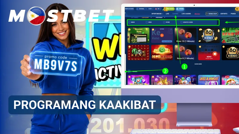 Mostbet affiliate program para sa mga partner sa Pilipinas