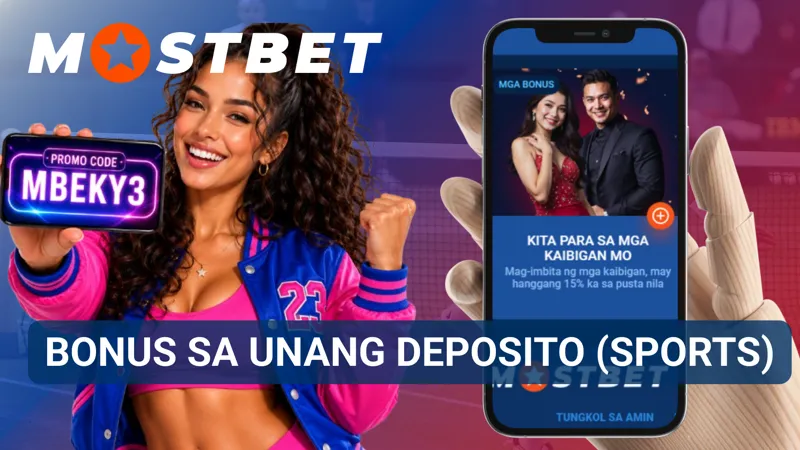 Pinapalakas ng sports welcome package ang unang deposito para sa pagtaya.