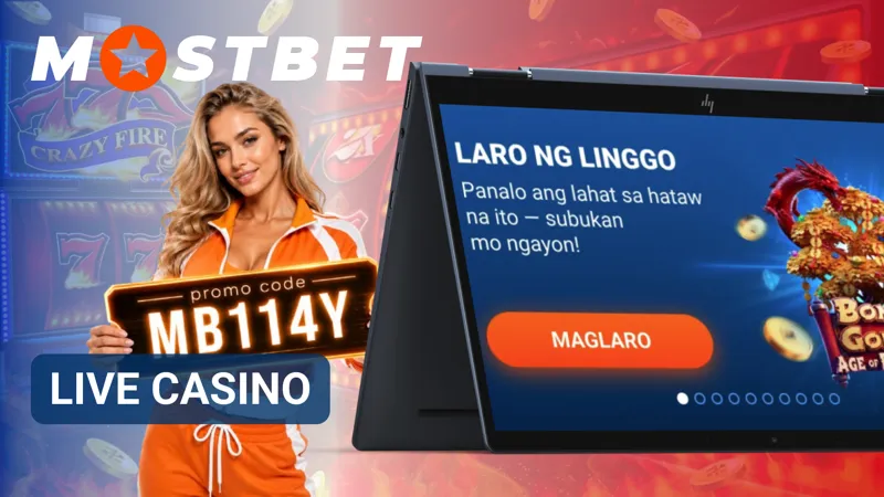Pinangungunahan ng live dealer ang laro sa isang real-time na casino studio.