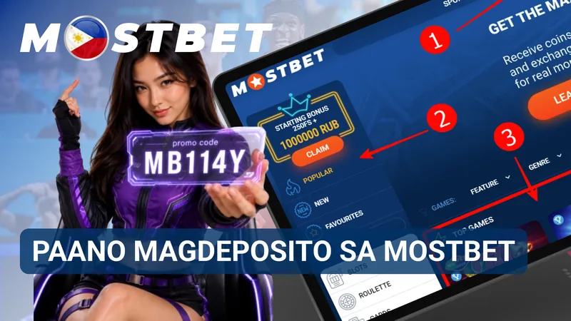 Makikita sa larawan ang form ng deposito ng MostBet na may pagpili ng halaga at paraan ng pagbabayad.