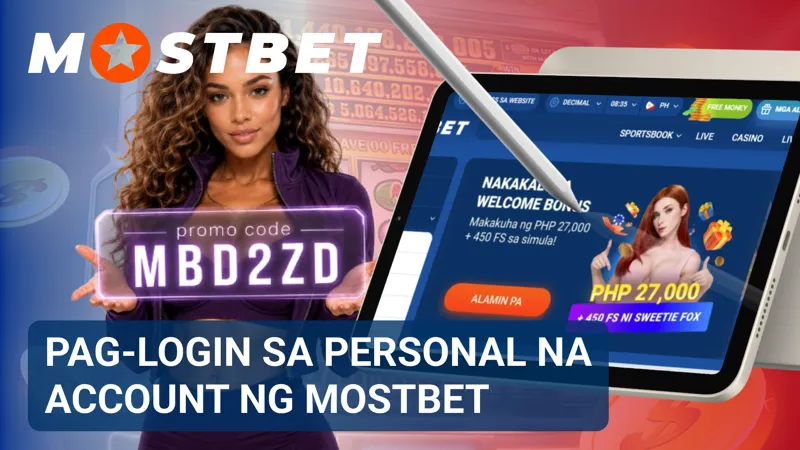 Kasalukuyang miyembro na nag-a-access sa personal na account ng MostBet.