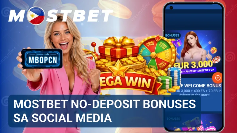 Mostbet no-deposit bonuses sa social media