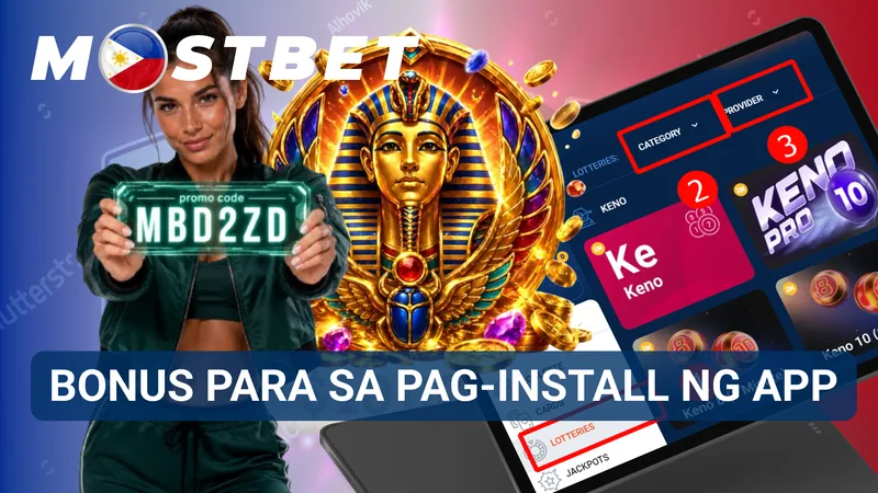 Mostbet bonus para sa pag-install ng mobile app